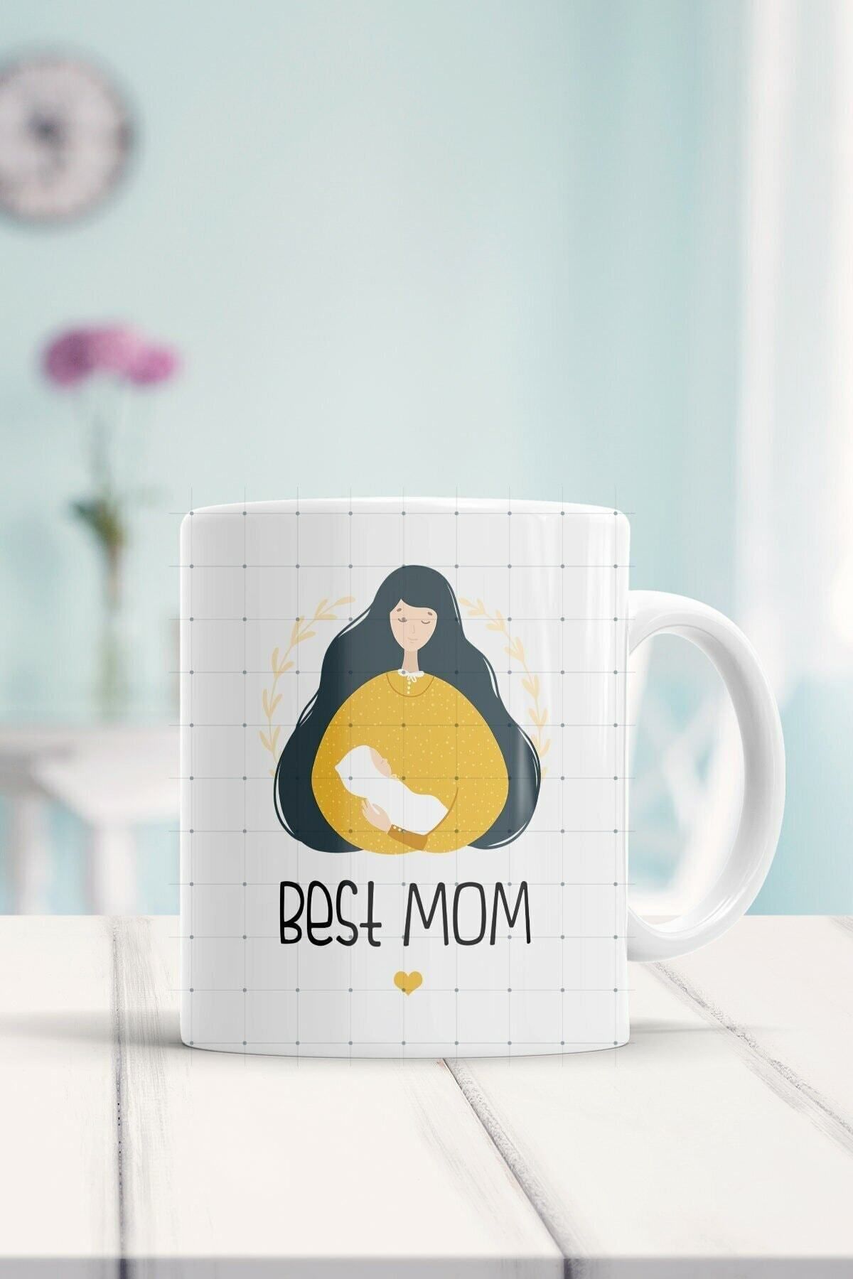 Best Mom Baskılı Kupa Bardak
