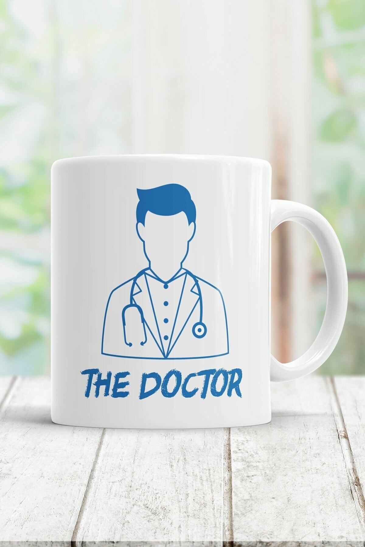 Beyaz The Doktor Kupa Bardak