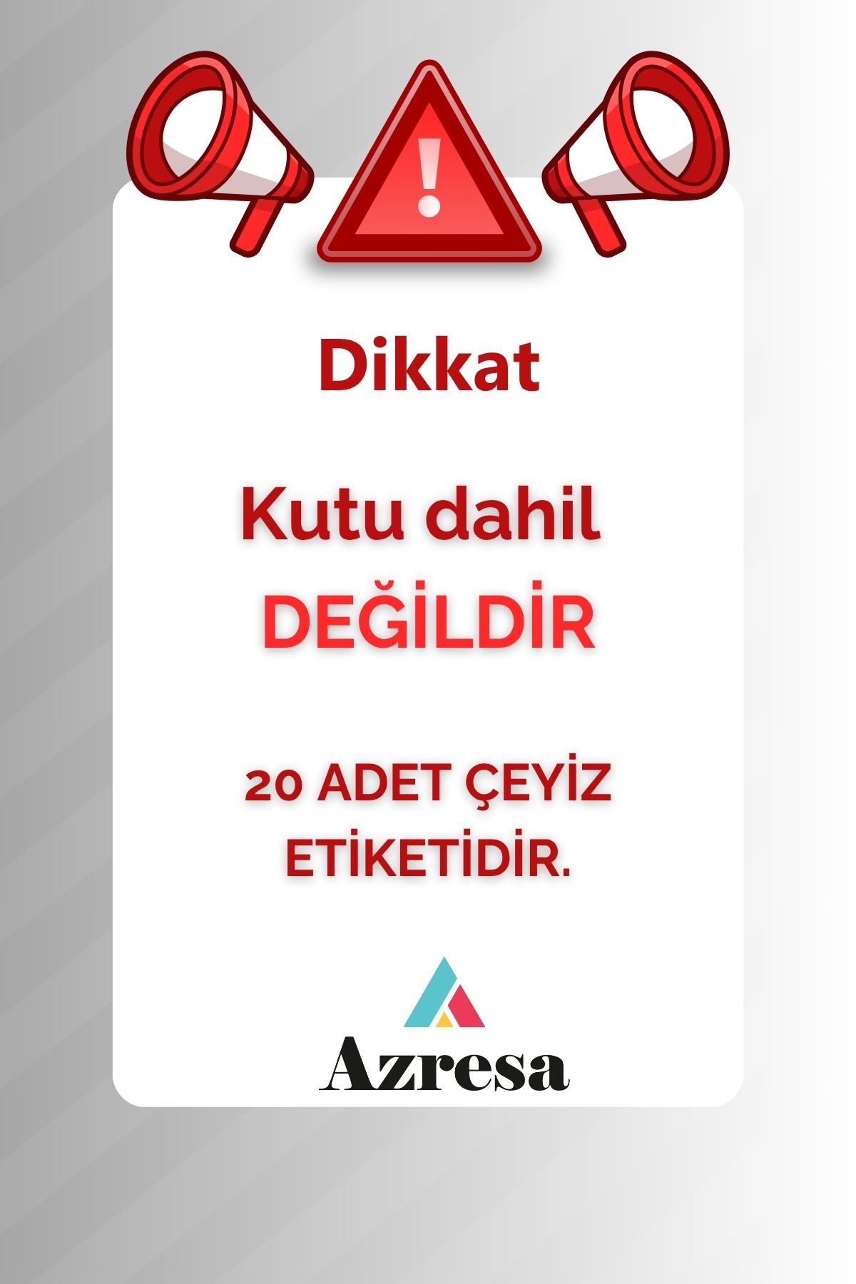 Çeyiz Kutusu İçin Şık Çiçekli Etiket Seti - 20'li - Görsel 2