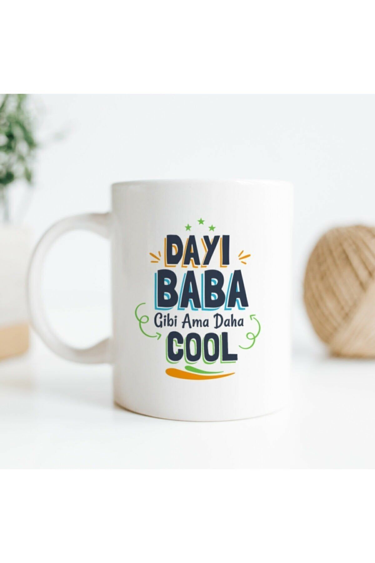 Dayıya Hediye Esprili Tasarımlı Kupa Bardak Baskılı Kupa Bardak