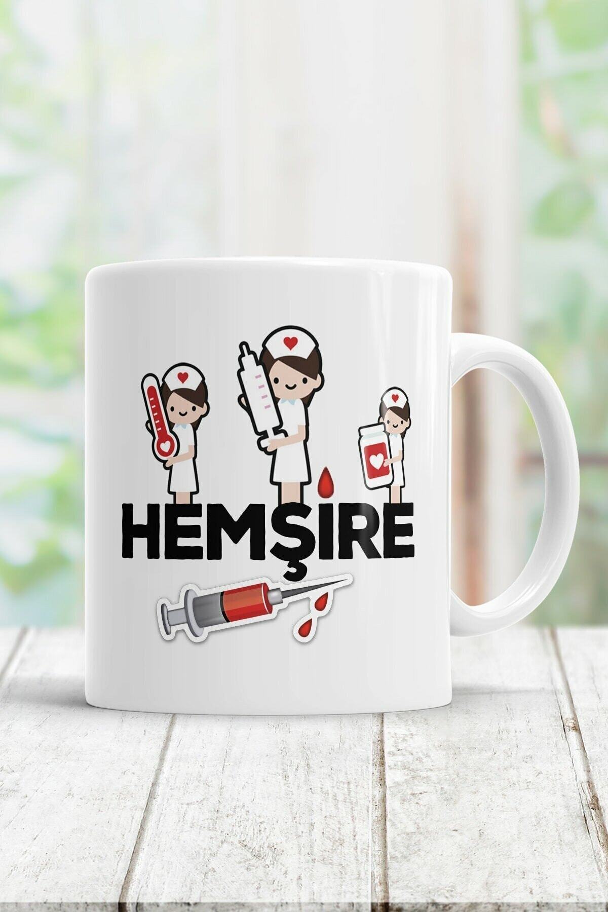 Hemşire Kupa Bardak